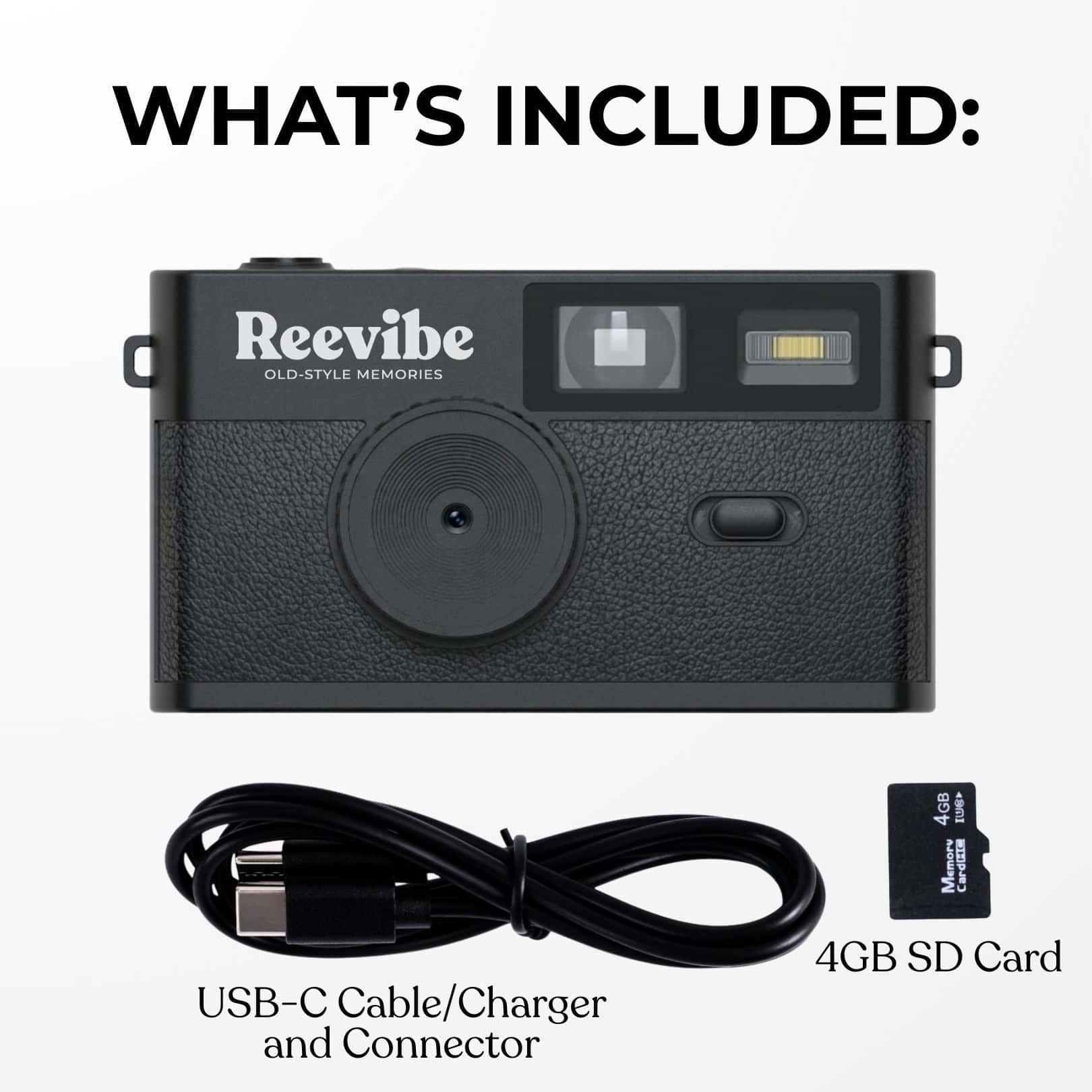 Reevibe Camera™ - Meteorite Black