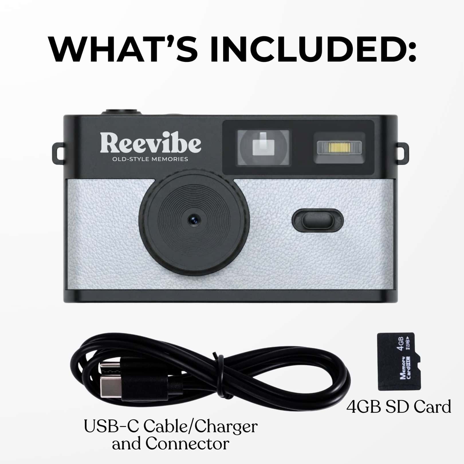 Reevibe Screenless Camera - Retro Filters Snaps