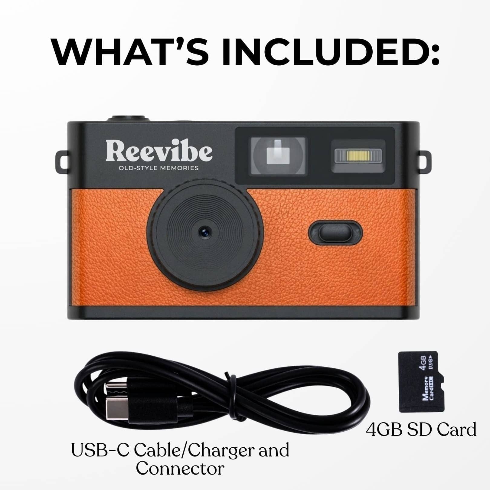 Reevibe Screenless Camera - Retro Filters Snaps