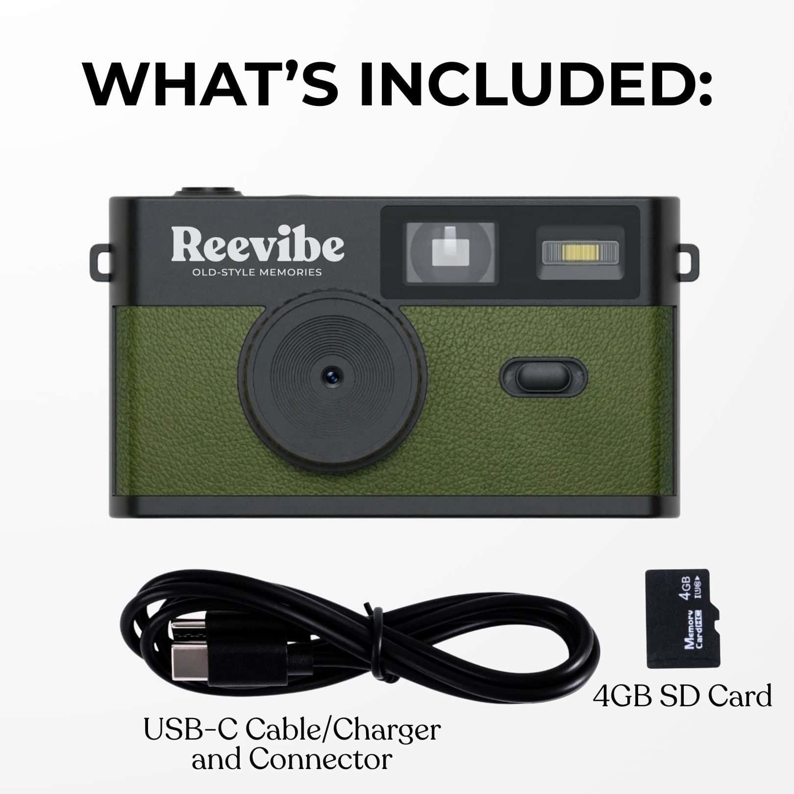 Reevibe Screenless Camera - Retro Filters Snaps