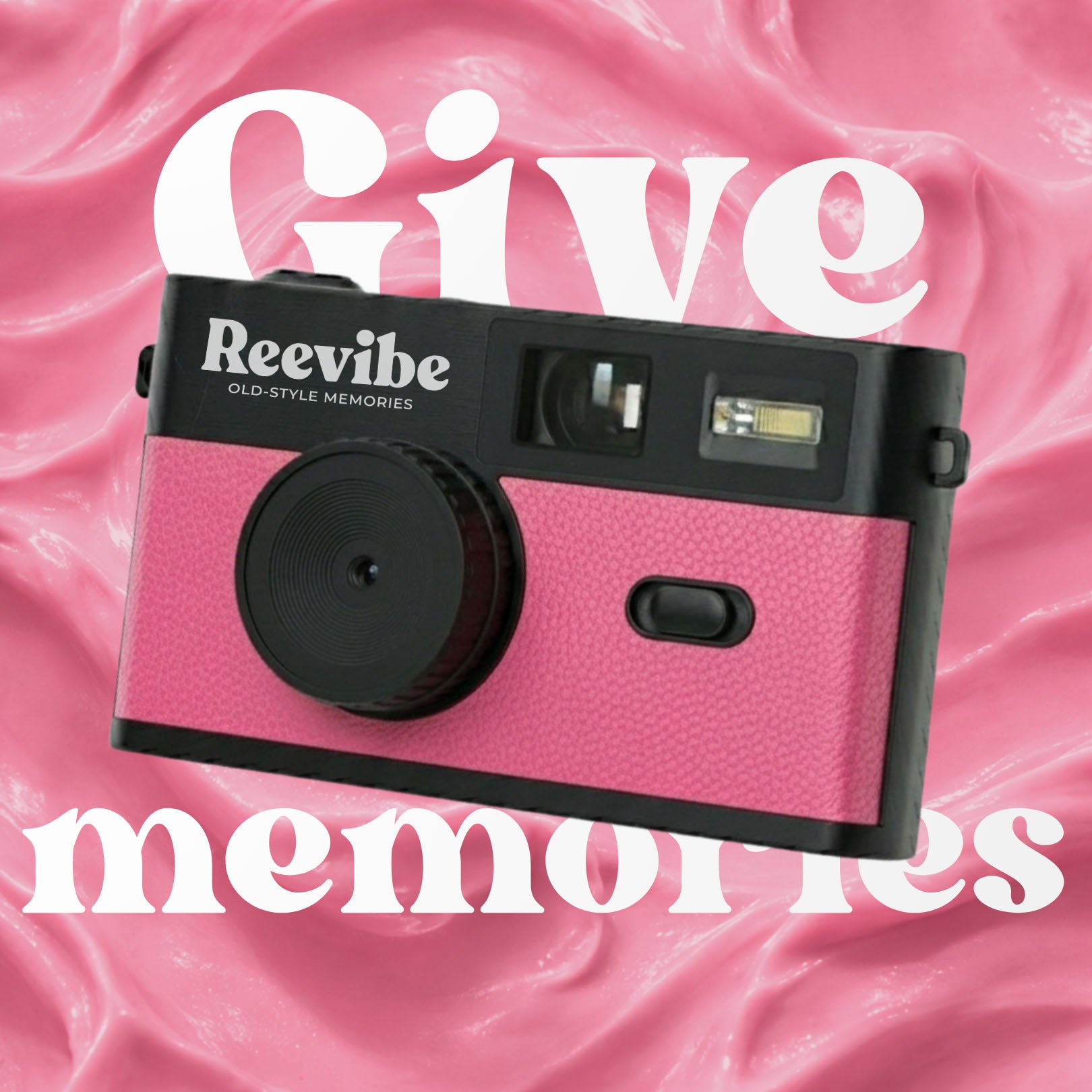 Reevibe Screenless Camera - Retro Filters Snaps