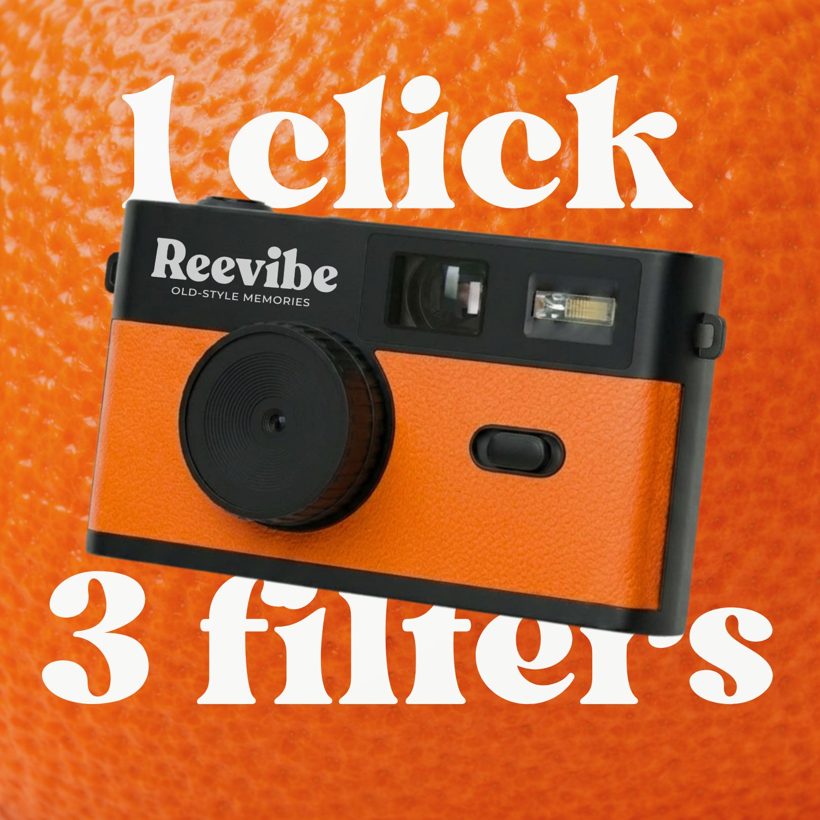 Reevibe Screenless Camera - Retro Filters Snaps