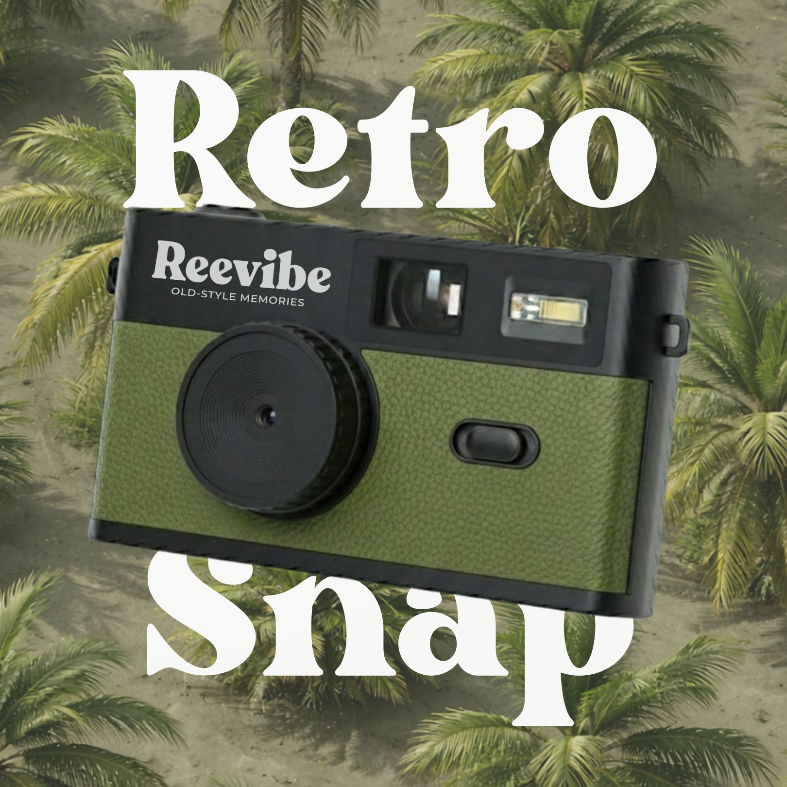 Reevibe Camera™ - Olive Green
