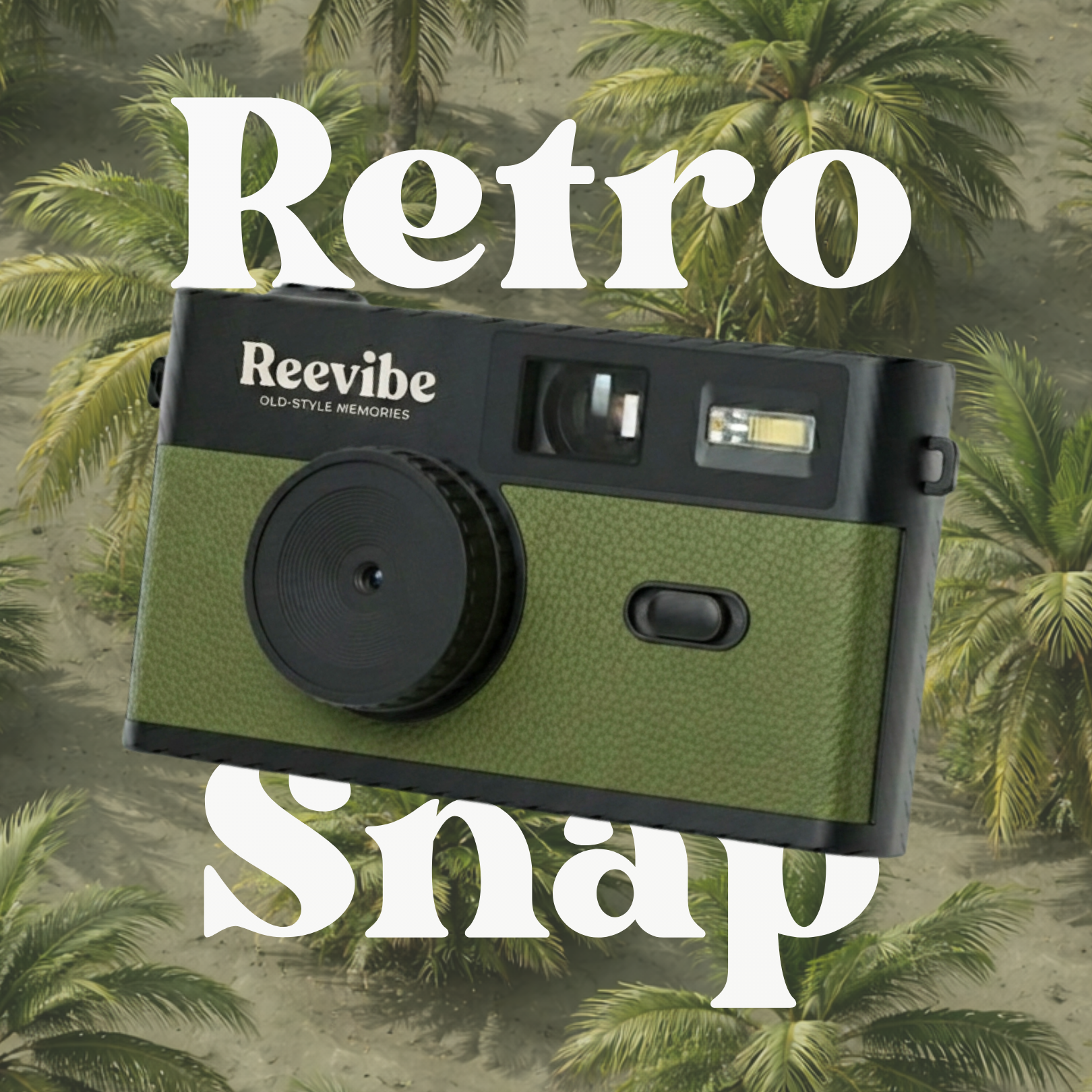Reevibe Camera™ - Olive Green
