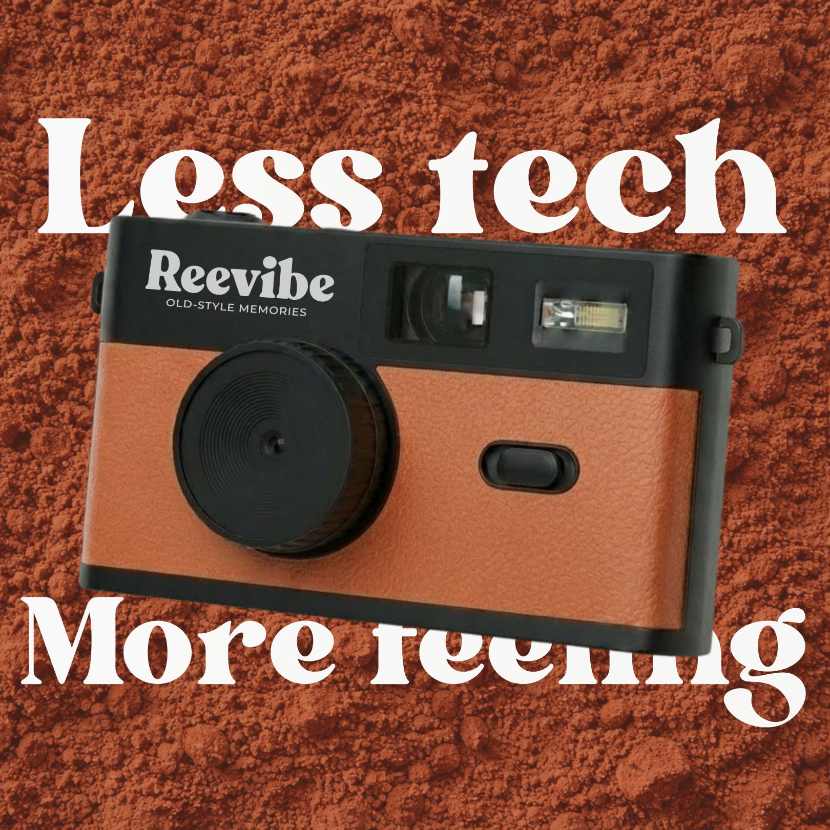 Reevibe Camera™ - Warm Terracotta